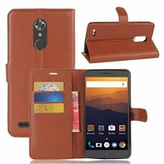 Capa para ZTE MAX XL N9560 (Z986) Capa flip carteira de couro para ZTE MAX XL N9560 (Z986) Capa de proteção de telefone A capa com design simplificado