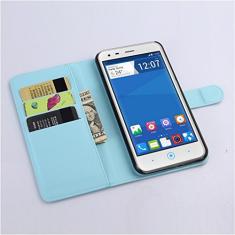 Capa para ZTE S6 Plus/S6 lux Carteira de Couro Flip Capa para ZTE S6 Plus/S6 lux Capa de Proteção de Telefone Capa com Design Simplificado