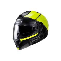 Capacete Hjc I90 May Preto E Verde 63 [F016]