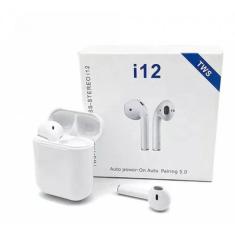Fone de ouvido bluetooth i12 - TWS