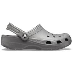 Sandália crocs classic slate grey, 41, Slate grey
