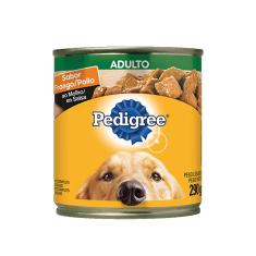 Ração Úmida Pedigree Cães Adultos Alimento Completo 290g