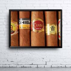 Quadro Charutos 2 A4