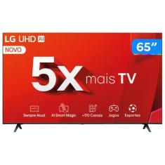Smart TV 65" 4K LG Ultra HD 65UT8050 com Processador a5 Ger7 AI Alexa/