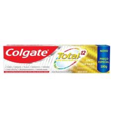 Creme Dental Colgate Total 12 Anti-Tartaro 180g