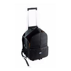 Mochila profissional crazy photocar com carrinho para camera