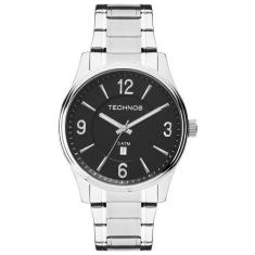 Relógio Technos Masculino Steel Prata - 2015BZBS/1P