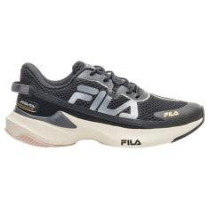 Tênis Fila Recovery Feminino Original, 39, Preto, Cinza, Feminino