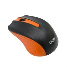 Mouse Wireless 1200 Dpi Oex Experience Ms404 - Laranja