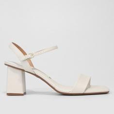 Sandália Vizzano Salto Bloco Médio Feminina-Feminino