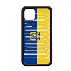 Capa com nome da bandeira do Equador para iPhone 11 Pro Max para Apple Mobile Case Shell