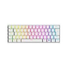 Teclado Mecânico Gamer KBM! GAMING TG600, Branco, 60% e ABNT2, RGB, Switch Gateron Blue - KGTG600BRAZ