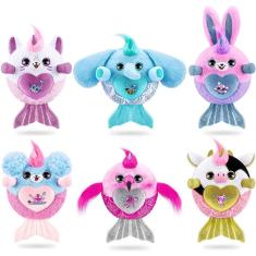 Pelúcia Unicórnio - Rainbocorns - Sereia Surpresa - Fun