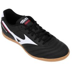 Chuteira Futsal Mizuno Morelia Club In Masculina - Preto e Branco