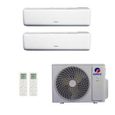 Ar-Condicionado Multi Split Inverter R-32 Gree 24.000 (2x Evap HW 12.000) Quente/Frio 220V