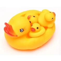 Kit Infantil 4 Patinhos De Borracha Brinquedo De Água - Company kids