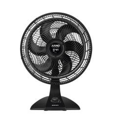 Ventilador Arno VF42 Turbo Force 2 em 1 Mesa e Parede, 40cm, 6 Pás, Super Potente, Power Zone e Silencioso