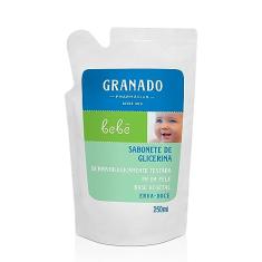 Refil Sabonete Glicerina Bebê Erva Doce, Granado, Verde, 250Ml