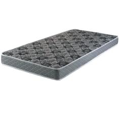 Colchão Solteiro Hellen Proconfort D33 100% espuma 88 cm largura e 14 cm de altura Cinza