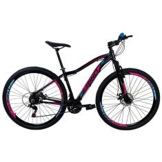 Bicicleta Aro 29 Feminina - Rino Monalisa - 21 V - Cambios Shimano-Unissex