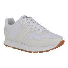 Calvin Klein Tênis feminino Carene, Branco Multi 140, 38