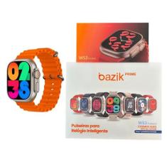 Relógio Inteligente Smartwatch W53 Ultra 7 Pulseiras  Séries 9 49mm Mu