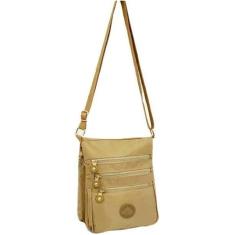 Bolsa Feminina Nylon Transversal Ty783 Amarelo - Ello
