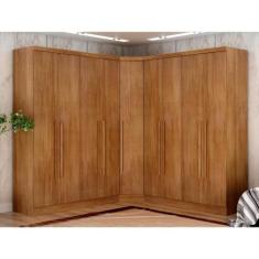 Guarda-Roupa Modulado de Casal Safira 001 em MDF com 9 Portas e 6 Gave