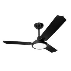 Ventilador de Teto Loren Sid Lumi Led Preto 220v