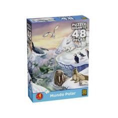 Quebra-Cabeça 48 Peças Gigante Mundo Polar - Grow