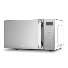 Micro-ondas 20 Litros Espelhado Philco Limpa Fácil PMO23EB Branca 127V