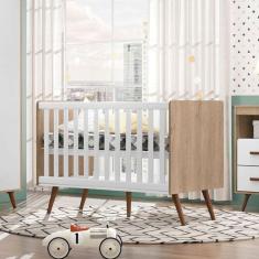 Berco Mini Cama Doce Sonho Carv Toq Rustico/branco