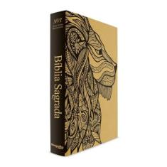 Bíblia Leão Dourado - Capa Dura Luxo - Nvi