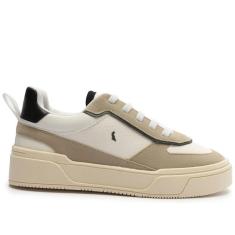 Tênis Reserva Infantil Aveia/Branco-Masculino