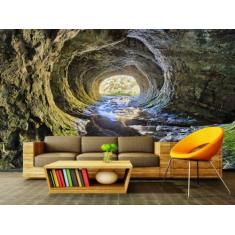 Papel de Parede Paisagens Caverna 27 - 1,50 X 2,50 - Voce Decorando