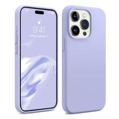 AOTESIER Capa compatível com iPhone 15 Pro, [proteção militar à prova de choque] capa de silicone para celular com [forro de microfibra macio antiarranhões] proteção para câmera e tela de 6,1