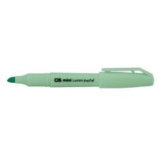 Marca Texto Cis Mini Lumini Pastel, VERDE