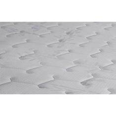 Colchão Solteiro Espuma Visco Gel Molas Ensacadas Pocket Premium Euro Pillow (88x188x32) - Castor