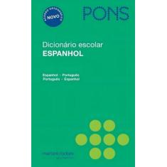Dicionário Escolar Espanhol Pons - Espanhol-Portugês / Português-Espan