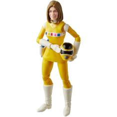 Boneco Yellow Ranger 6" da coleção Lightning com acessórios