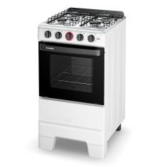 Fogão Esmaltec Ideal SUPER 4 Bocas Branco com Acendimento Automático