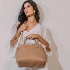 Bolsa TiraColo De Mão Espaçosa Com Alça Removível E Ajustável-Feminino