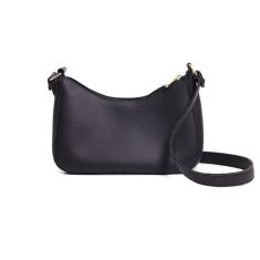 Bolsa Bolsinha Feminina Meia Lua Elegante Compacta Tira Colo Alça De O