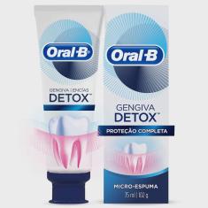 Creme Dental Oral-B Gengiva Detox Deep Clean 102g