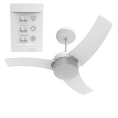 Ventilador Teto Aliseu Wave Branco Com Controle De Parede 220V