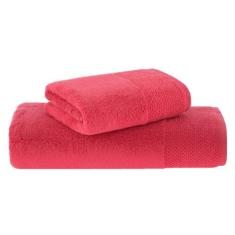Jogo de Toalhas Buddemeyer Hannah Intense Air Banhão Vermelho 2 peças