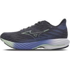 Tênis de Corrida Masculino Mizuno Wave Rider 28, Azul, 40