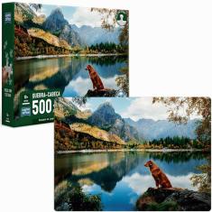 Quebra Cabeça Passeio No Lago 500 Peças Toyster