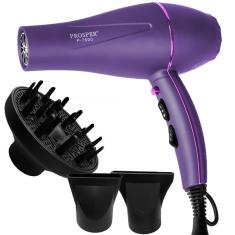 Secador De Cabelo Prosper P-7600 7.000 Watts 110 - 120 V ~ 50/60 Hz - Roxo