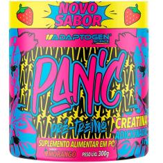 Pré Treino Panic Adaptogen Super Concentrado 300g Morango